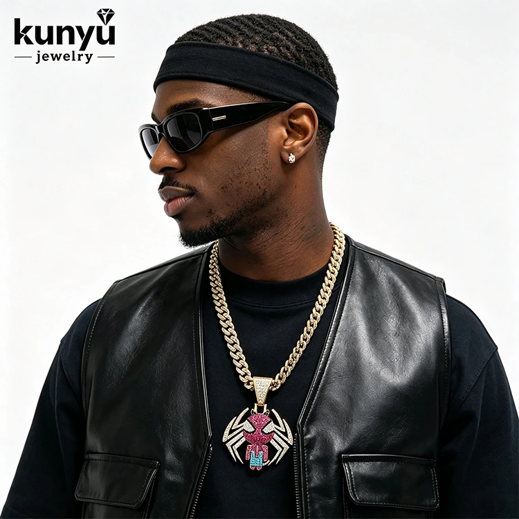 Bling hanger hiphop ketting