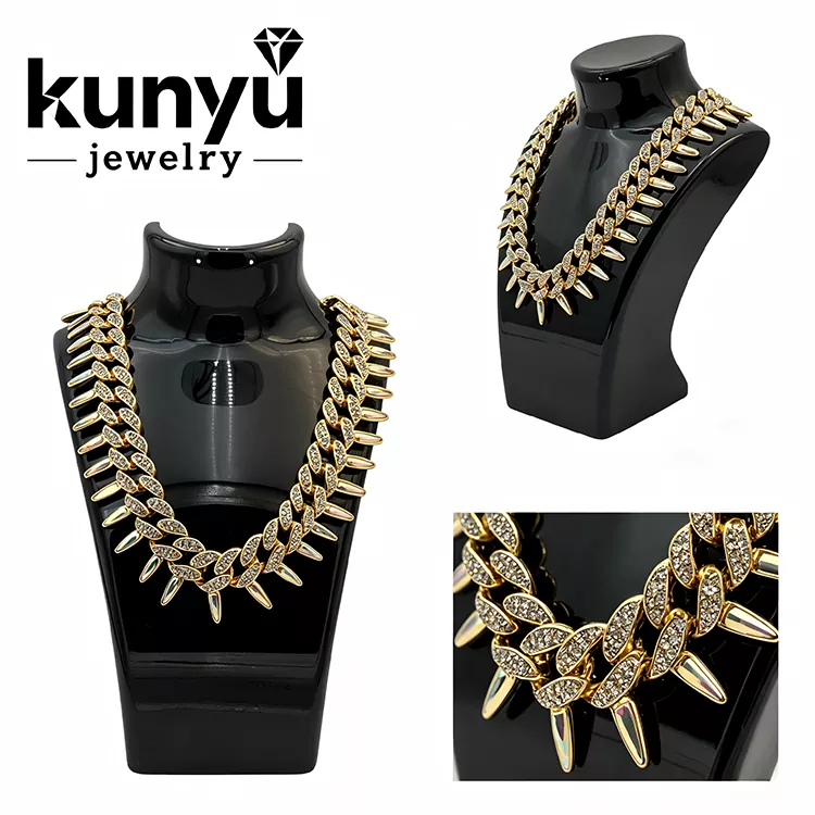 Gouden hiphop ketting