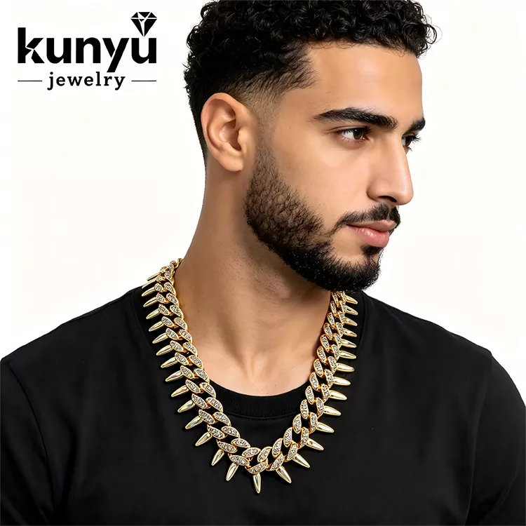 Gouden hiphop ketting
