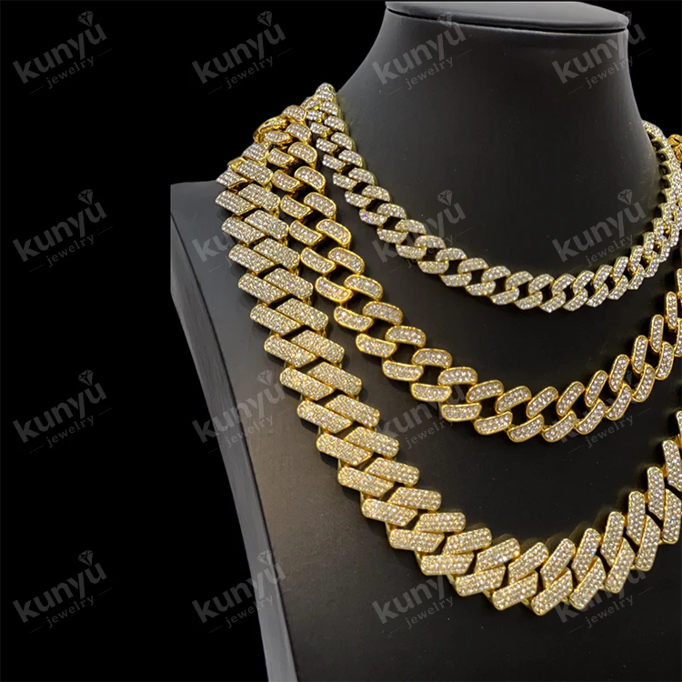 Vergulde hiphop ketting
