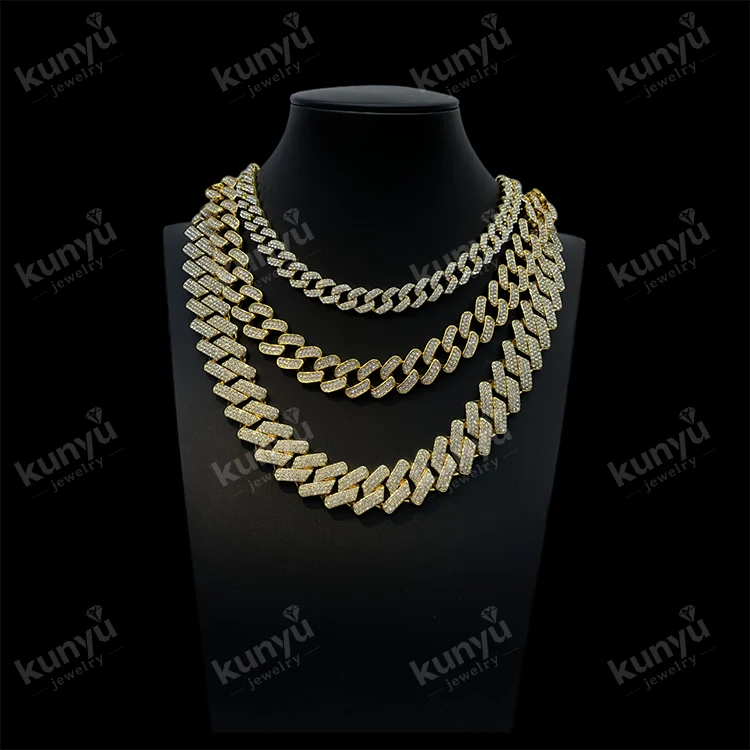 Vergulde hiphop ketting