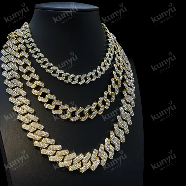 Vergulde hiphop ketting