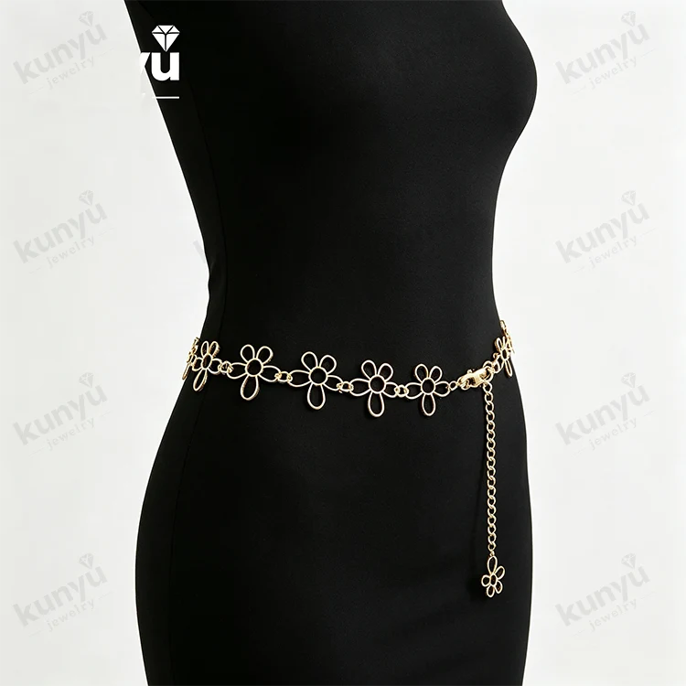 Vintage ketting taille riem